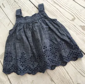 12-18 Months Laser Cut Summer Top