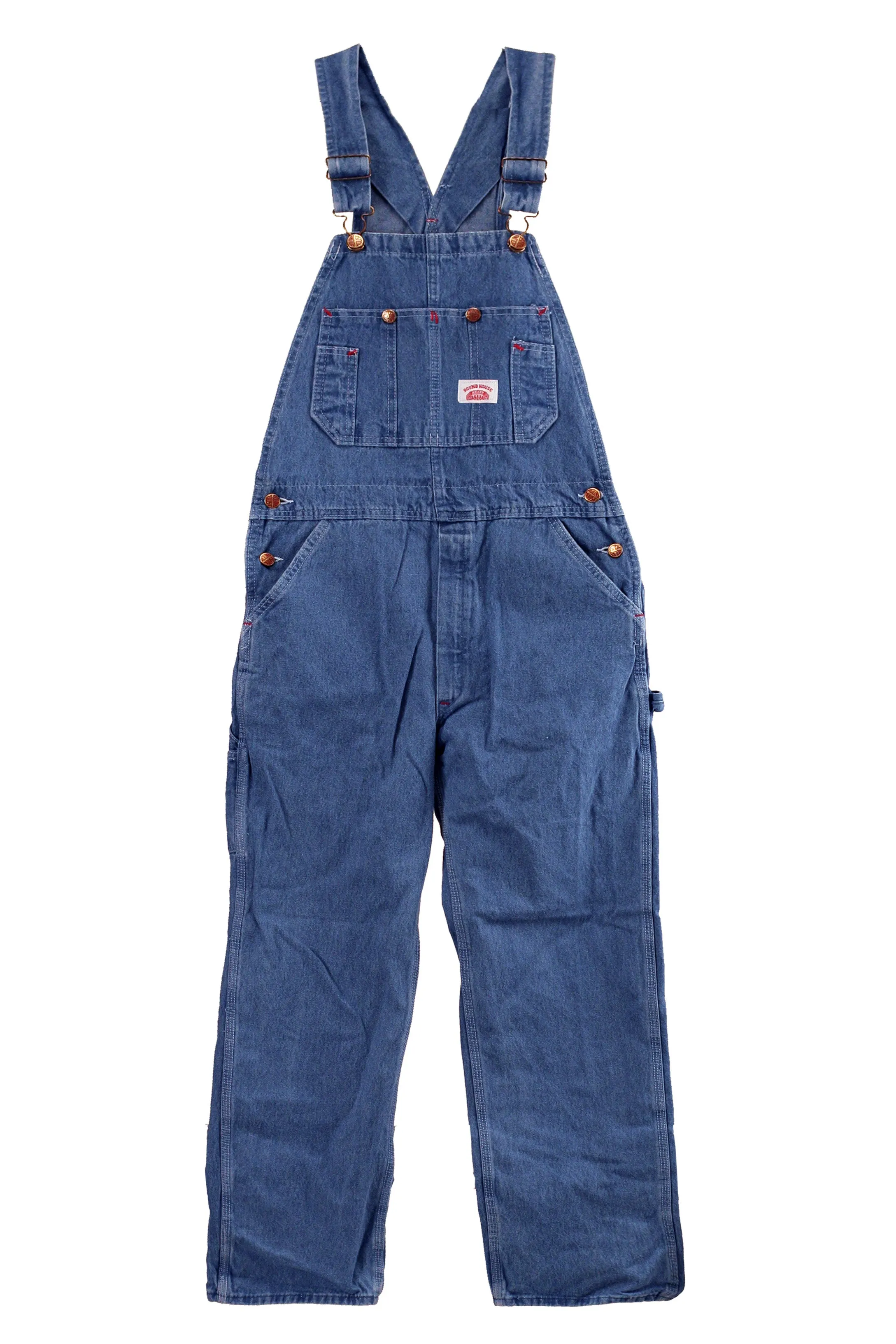 #699 Stone Washed Bib Overalls - MADE IN USA