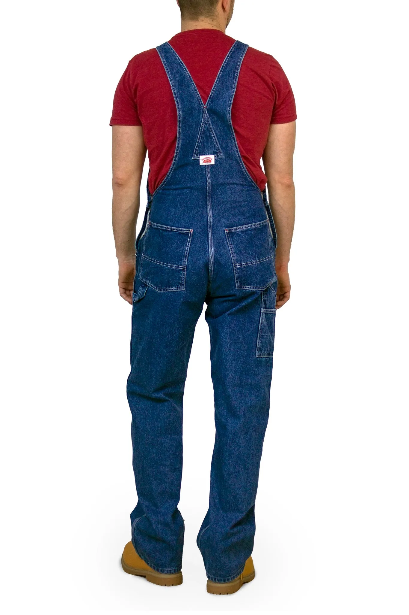 #699 Stone Washed Bib Overalls - MADE IN USA