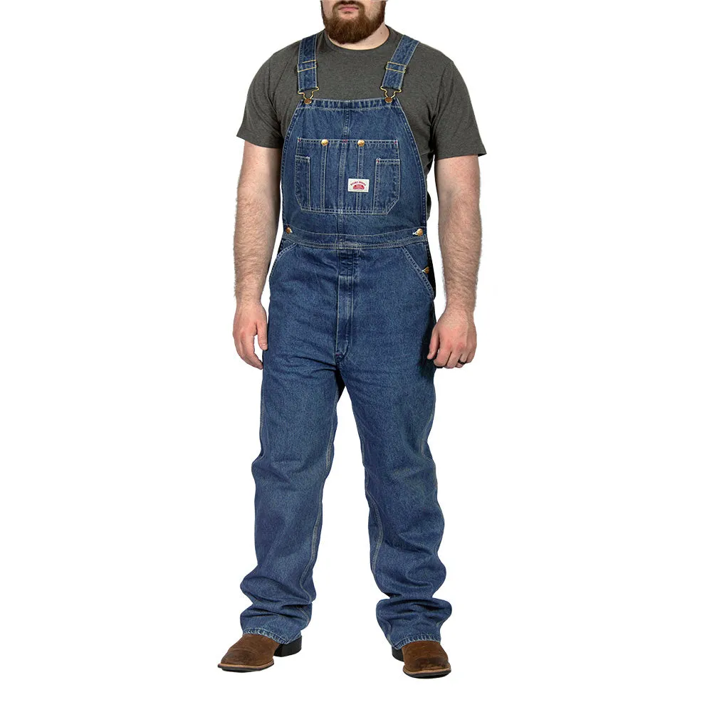 #699 Stone Washed Bib Overalls