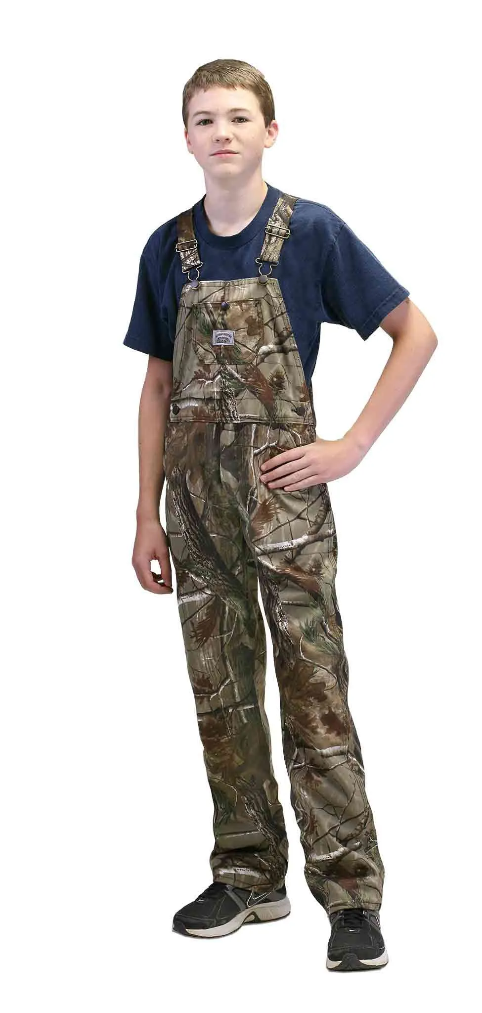 #951 Made in USA Boys Realtree Camo Bib Overall