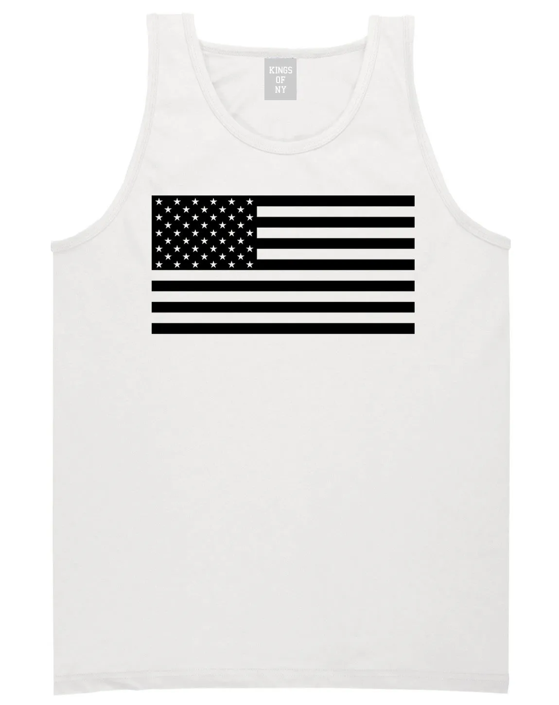 American Flag United States Goth Tank Top