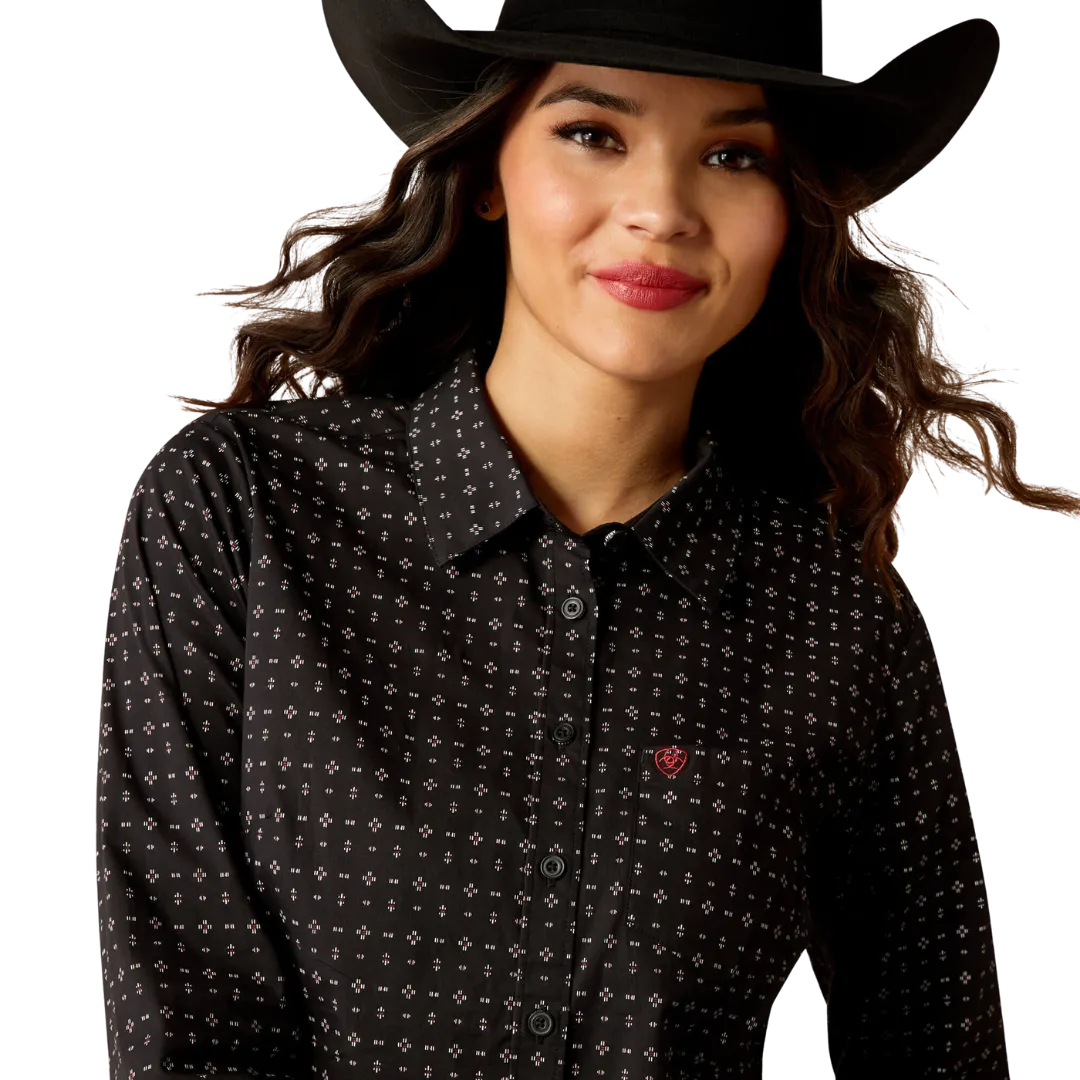 Ariat Women's Kirby Stretch Gia Geo Print Shirt