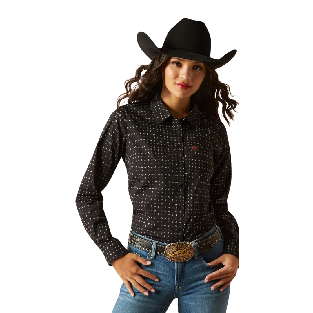 Ariat Women's Kirby Stretch Gia Geo Print Shirt