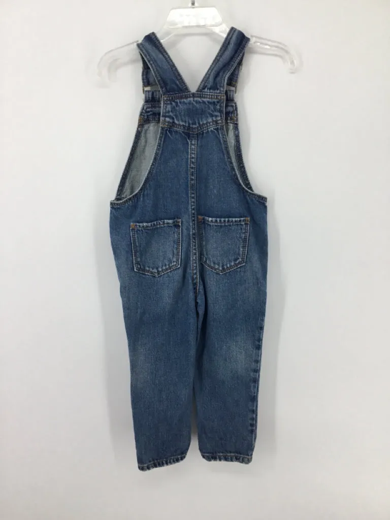 Baby Gap Child Size 2 Blue Overalls - girls