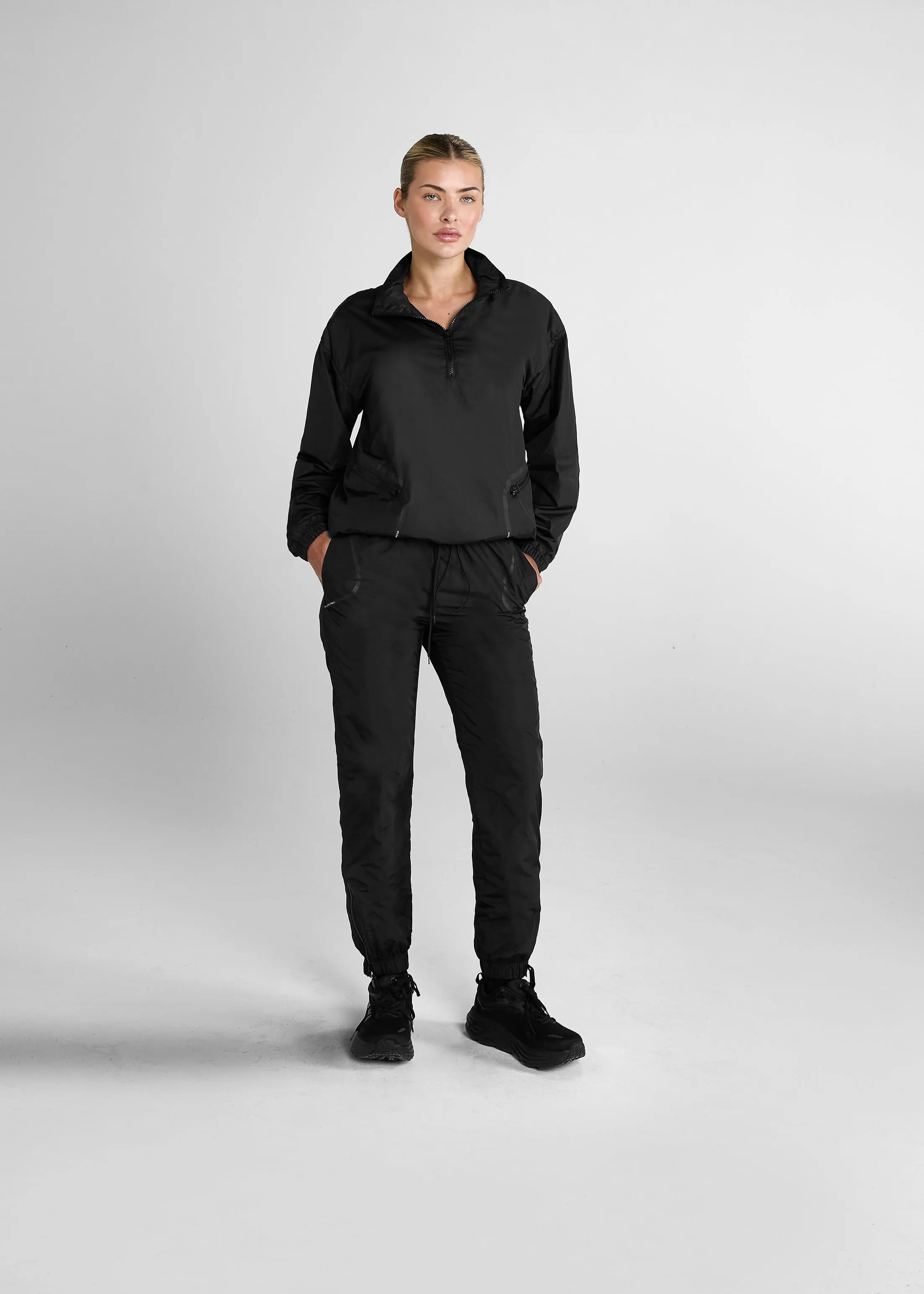 Black Waterproof Track Pants