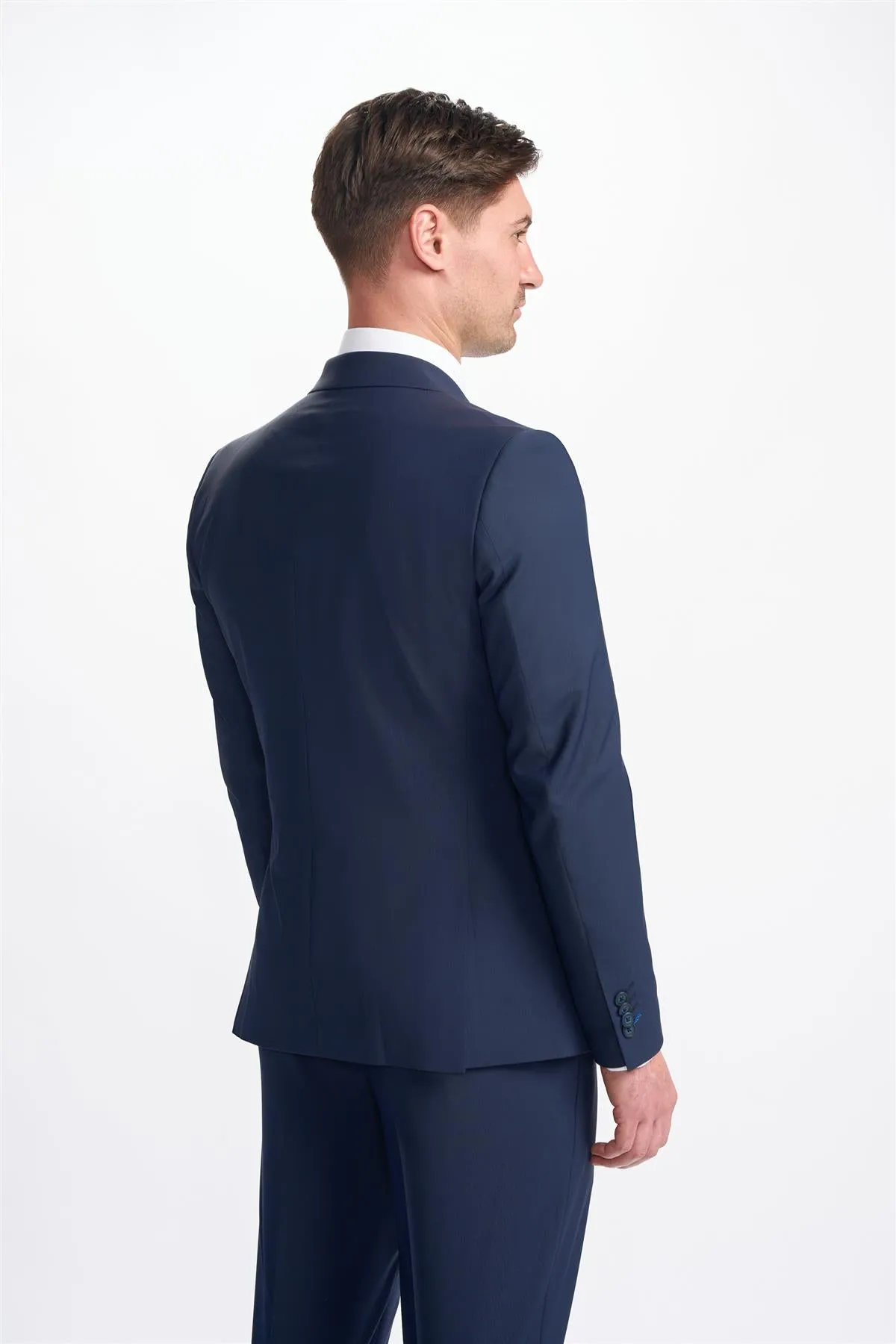 Bond Navy Double Breasted Blazer