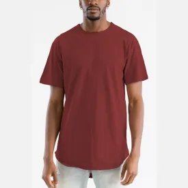 Burgundy Classic Scallop Tee