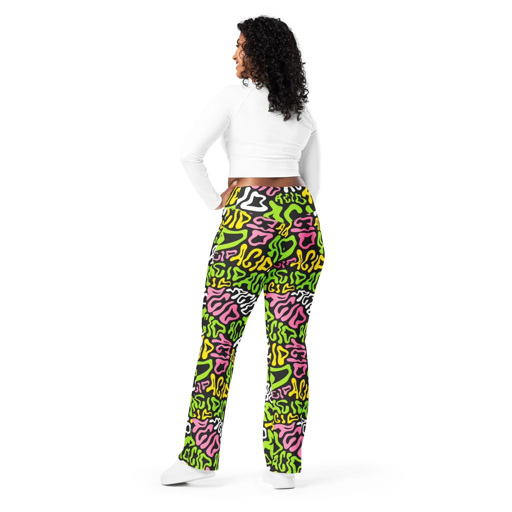 Candy Acid Flare Leggings