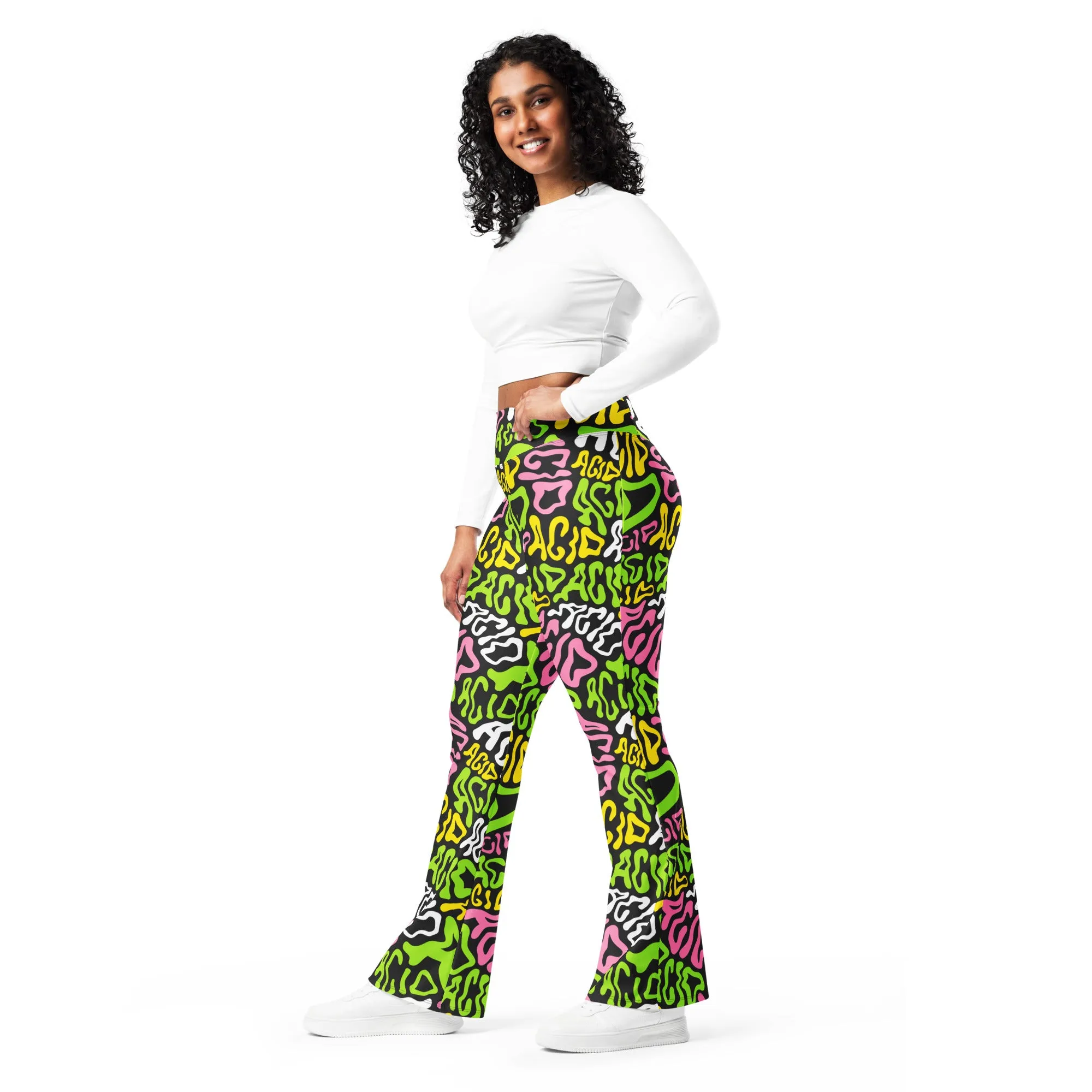 Candy Acid Flare Leggings