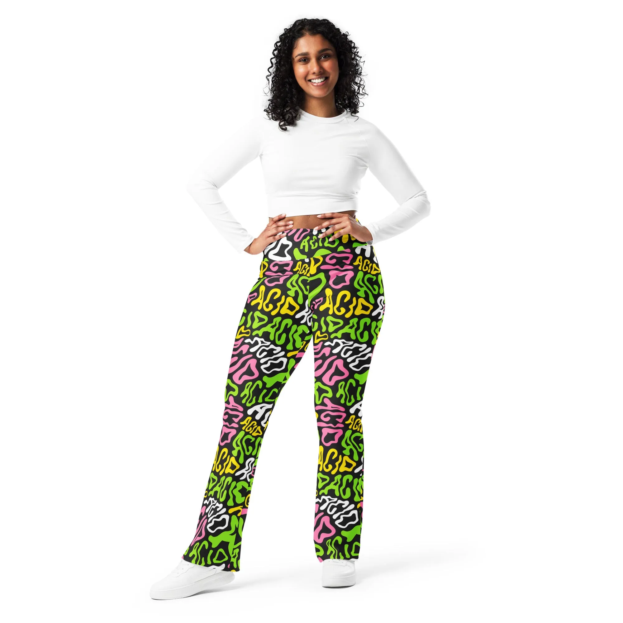 Candy Acid Flare Leggings