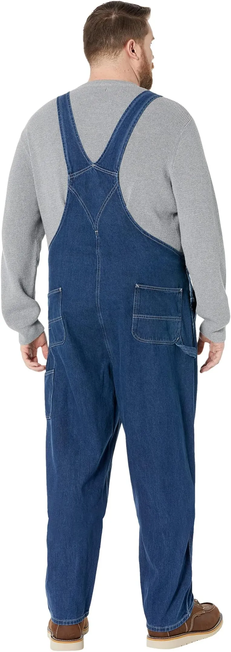 Carhartt Loose Denim Bib Overalls, Darkstone