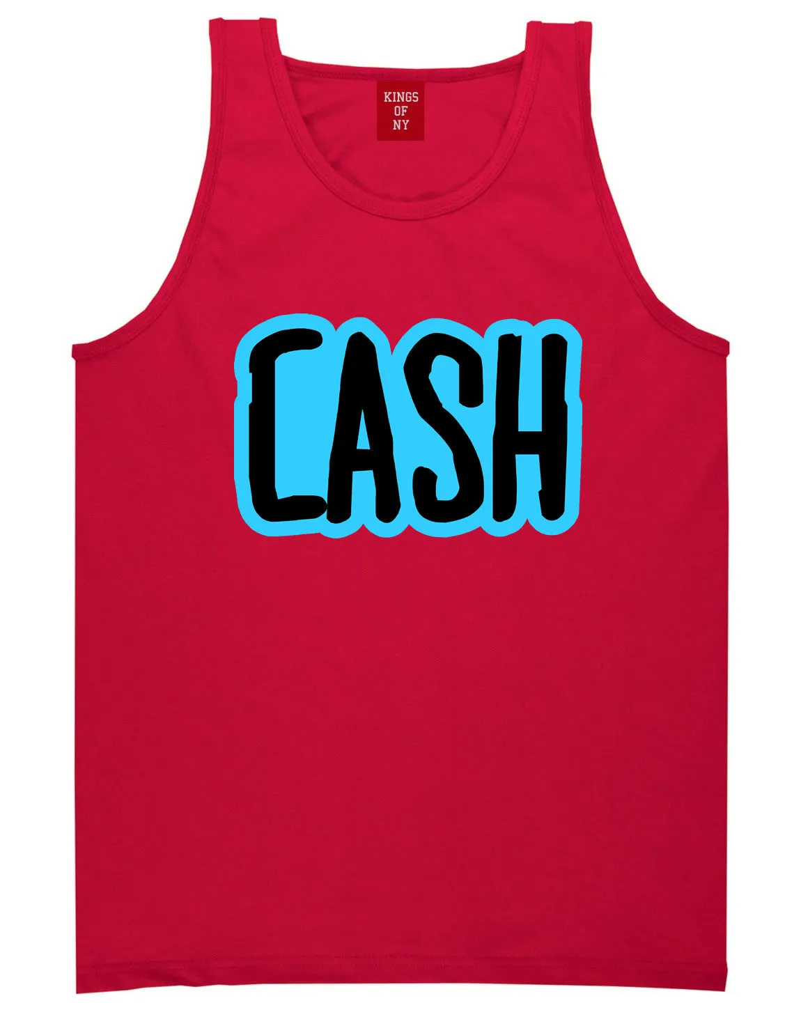 Cash Money Blue Style Tank Top