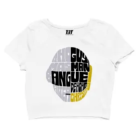 Daft Punk Crop Top - Typography