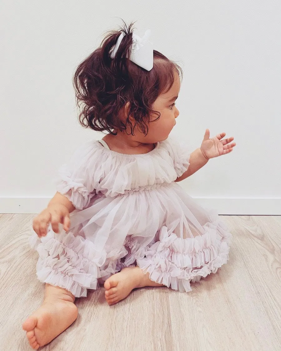 DOLLY by Le Petit Tom ® FRILLY DRESS little lavender