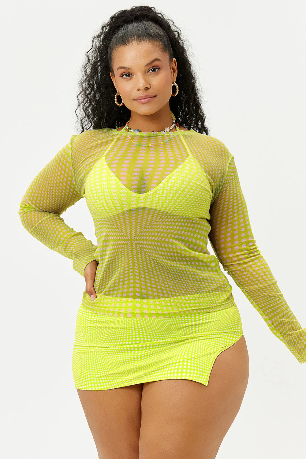 Ember Mesh Long Sleeve Shirt - Yuma