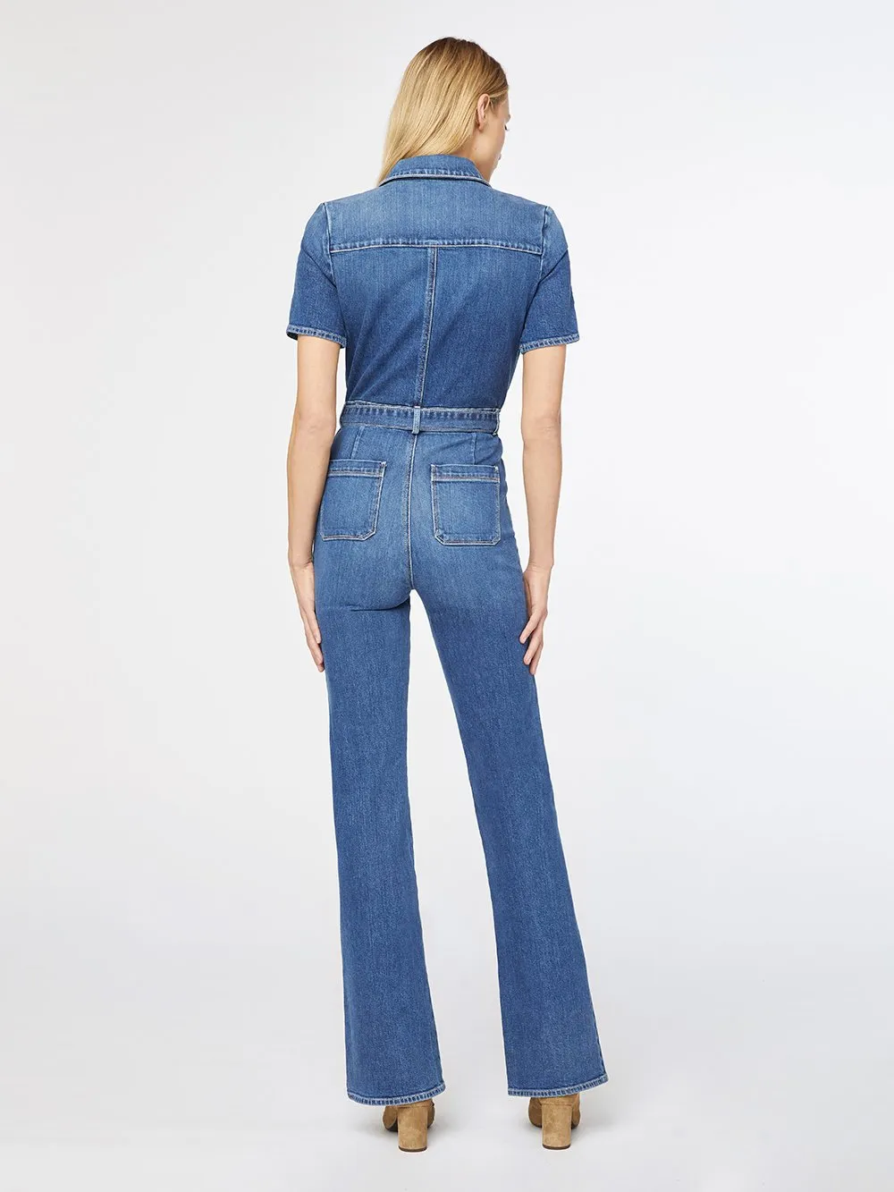 Frame - Le Bardot Jumpsuit in Mantexa