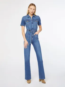 Frame - Le Bardot Jumpsuit in Mantexa