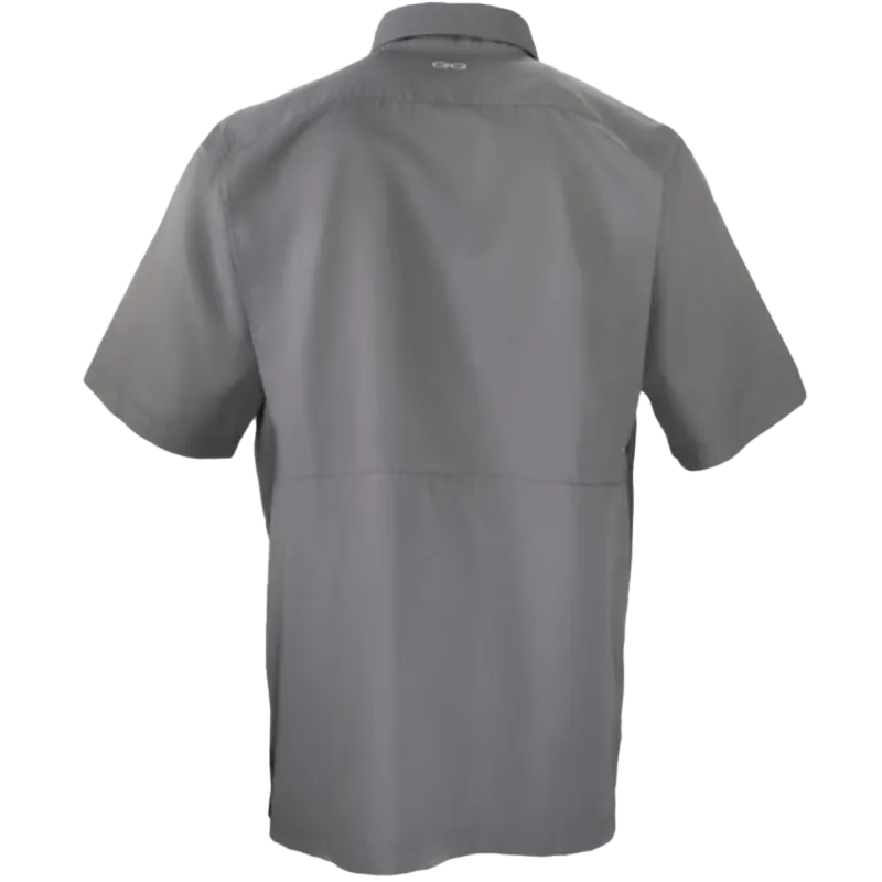 Gameguard Men's Gunmetal Microfiber Shirt - Extra Big