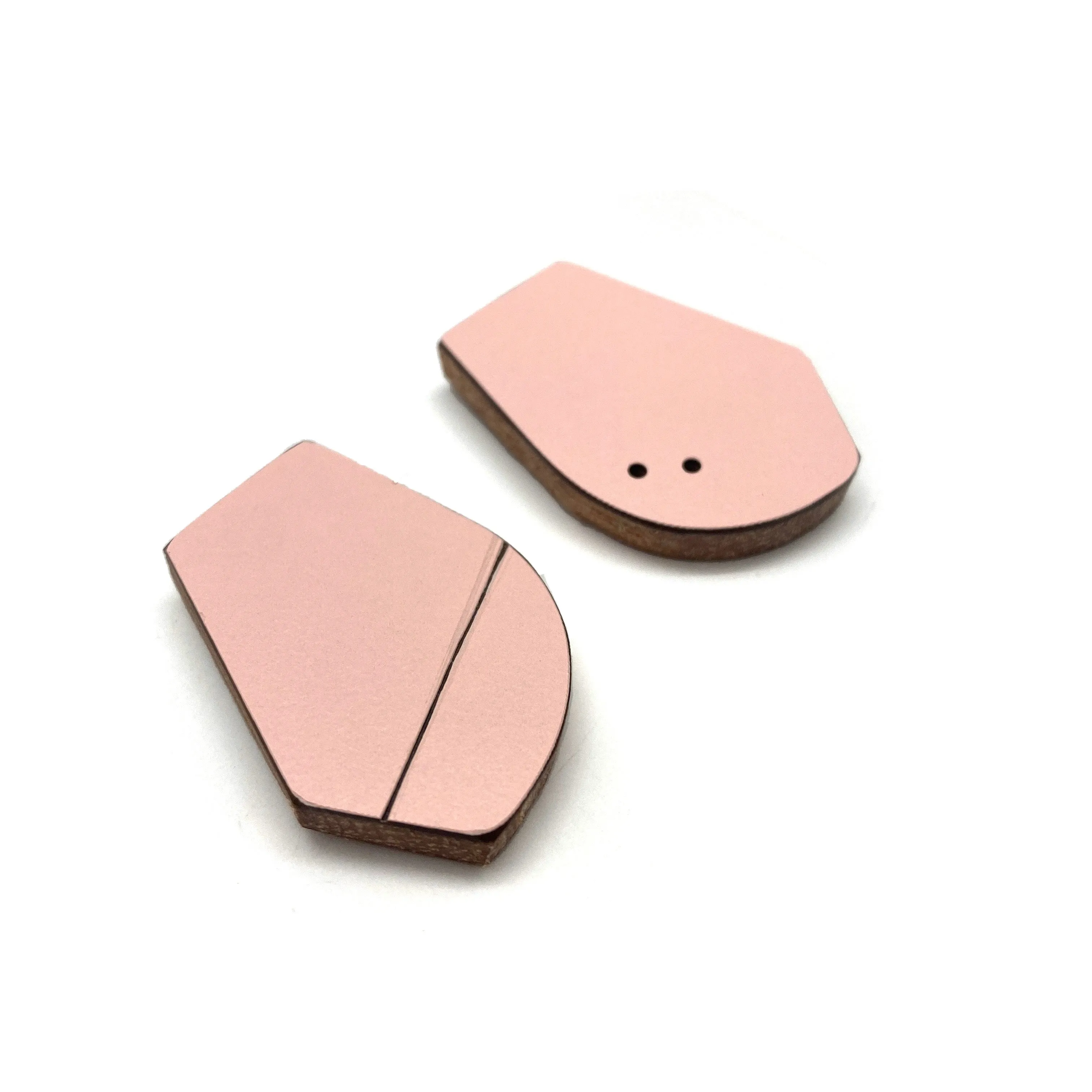 Geometric Earrings - Pink