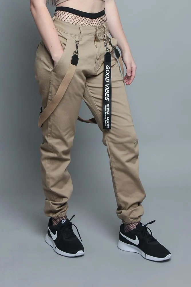 Good Vibes Oversized Cargo Pants