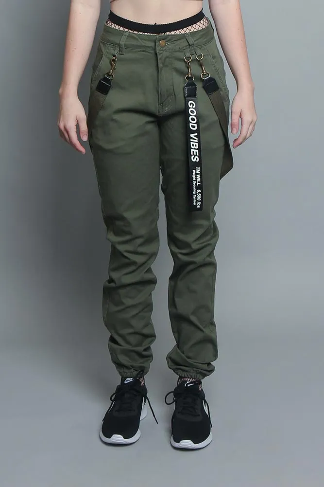 Good Vibes Oversized Cargo Pants