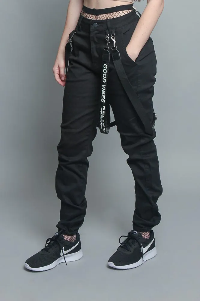 Good Vibes Oversized Cargo Pants