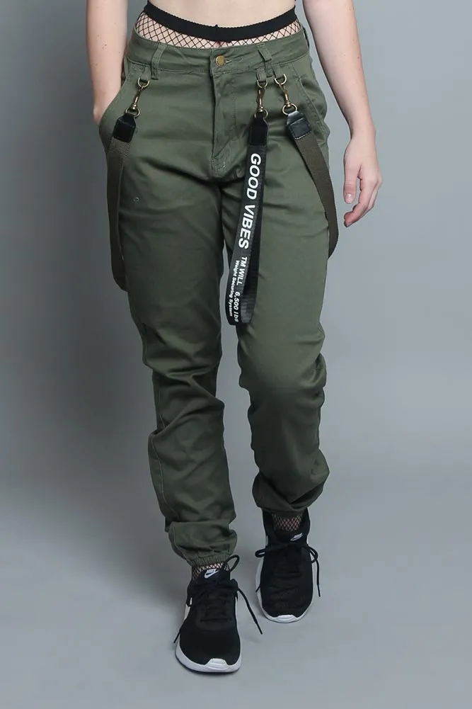 Good Vibes Oversized Cargo Pants