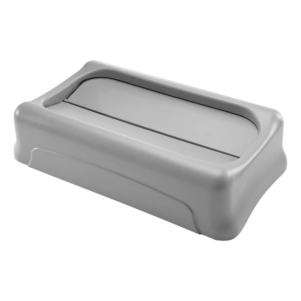 Gray Swing Trash Can Lid for Rubbermaid® Slim Jim® Trash Containers