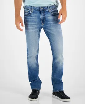 GUESS Men's Eco-friendly Regular Fit Straight Fit Jeans