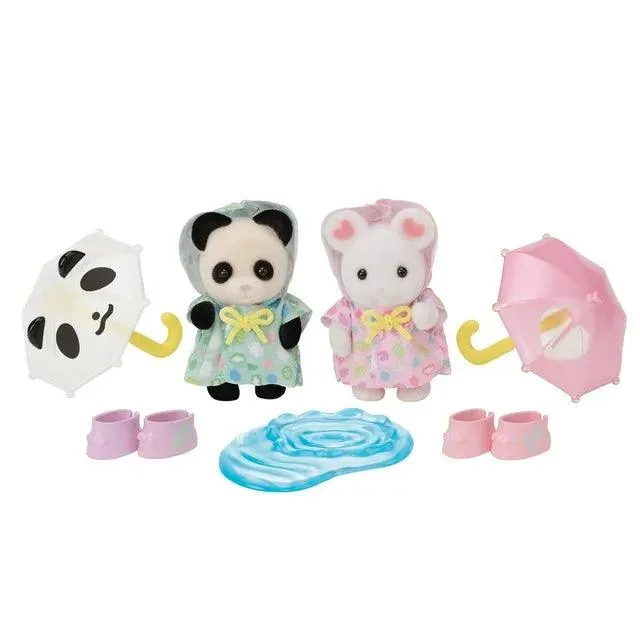 Heirloom Toys | Nursery Friends- Rainy Day Duo | Calico Critters