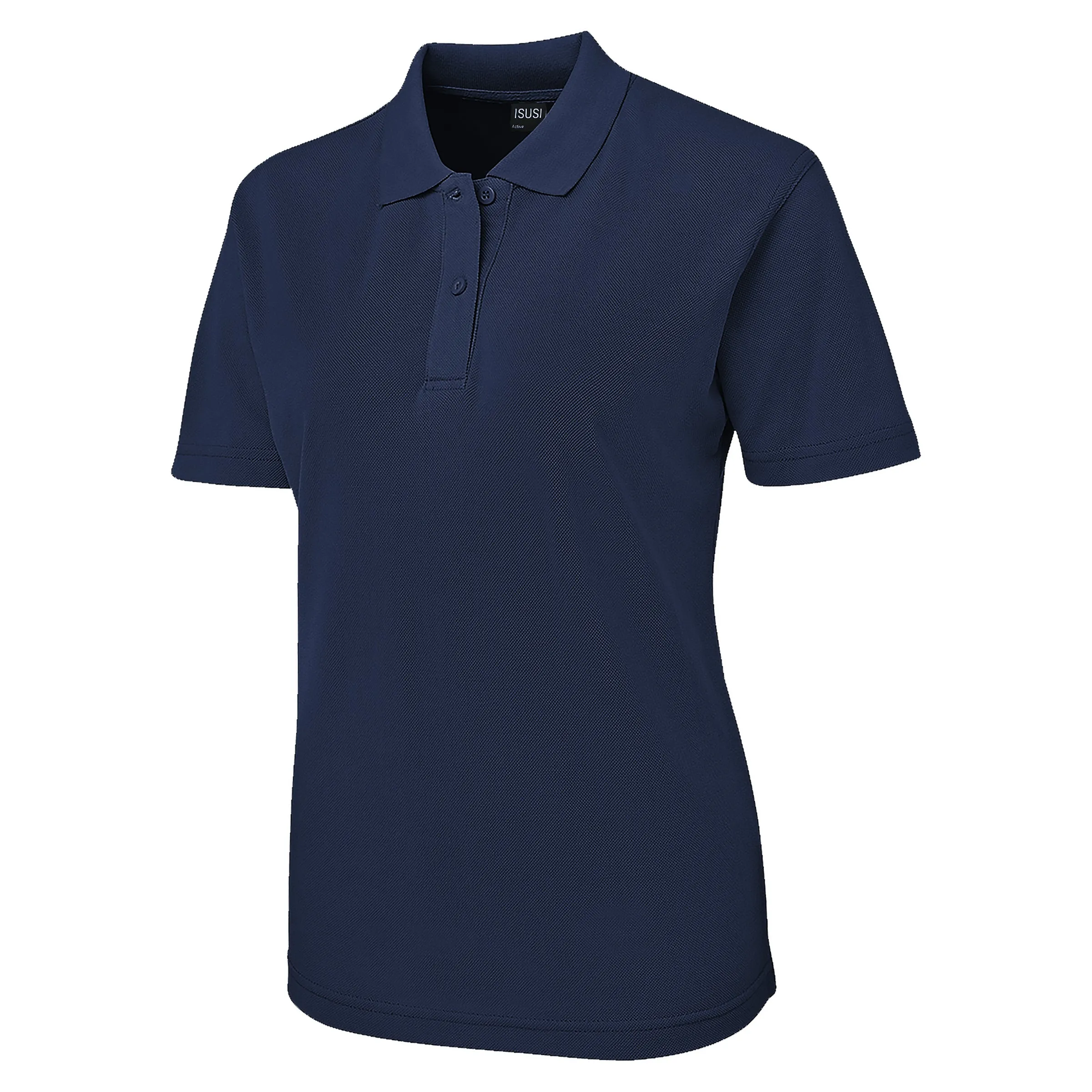 ISUSI Everyday Ladies Polo Shirts, Cotton Blend, UPF 30 