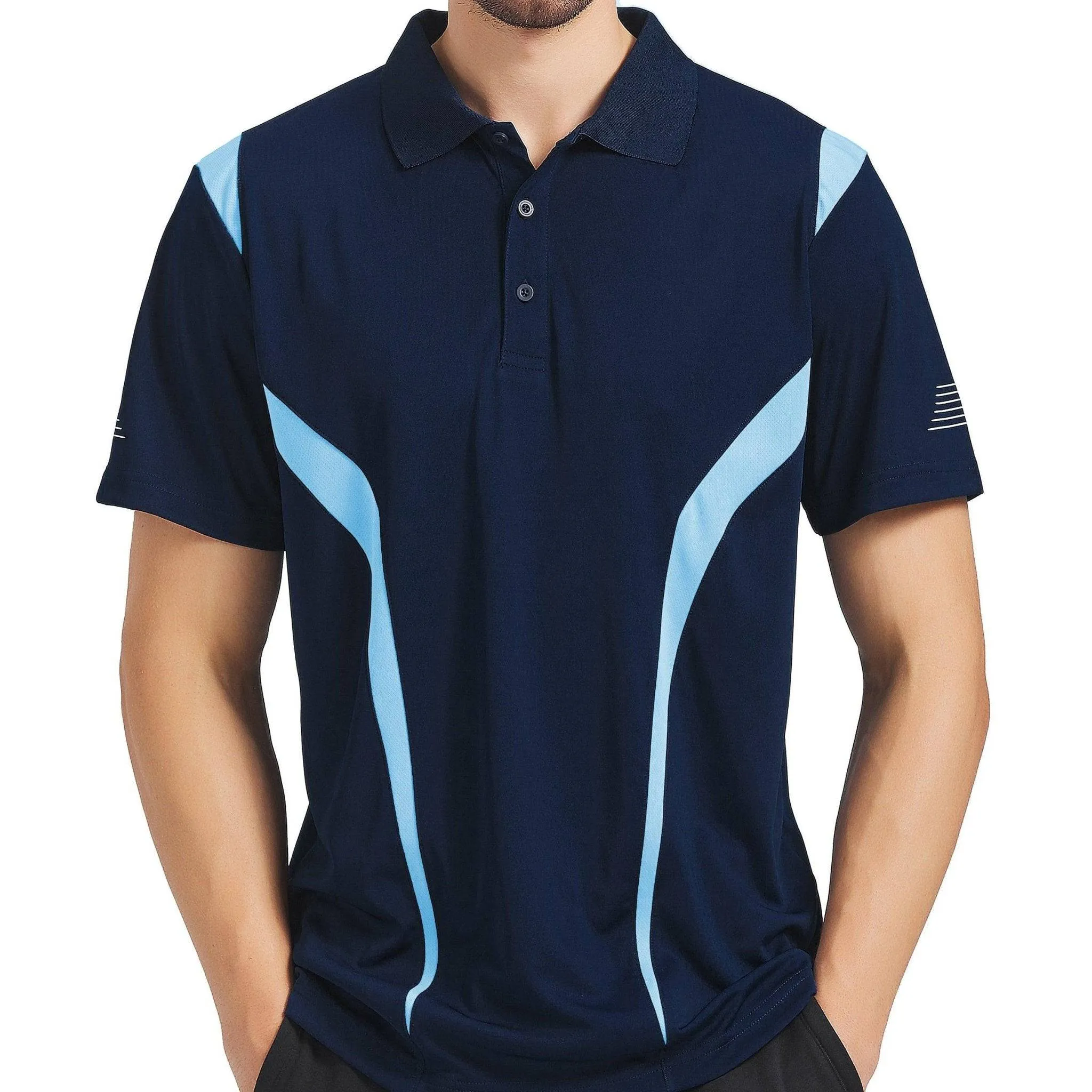 ISUSI Summit Mens Polo Shirts, Short Sleeve