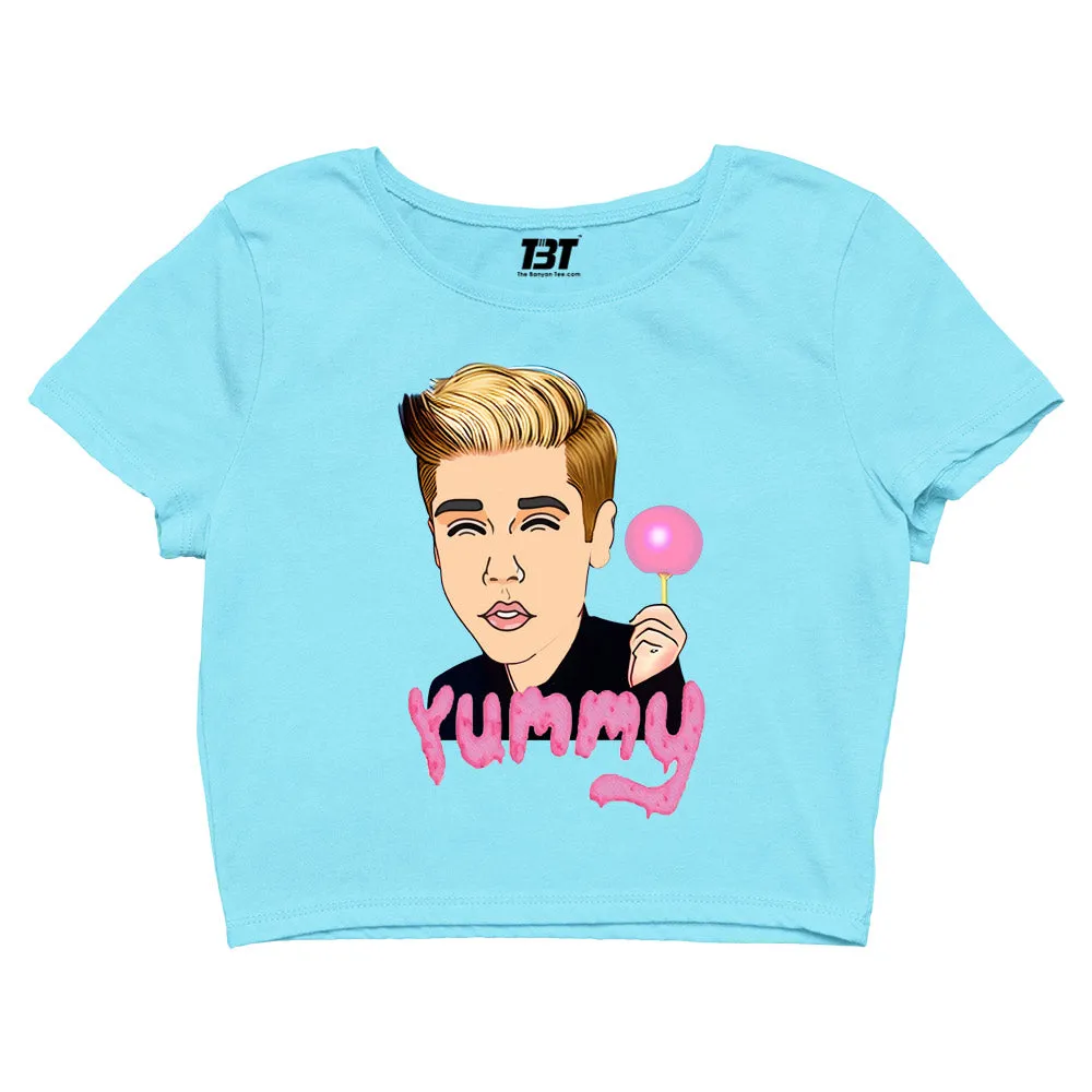 Justin Bieber Crop Top - Yummy