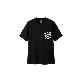 KAWS x Uniqlo BFF Pocket Tee Black