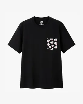 KAWS X UNIQLO BFF POCKET TEE BLACK