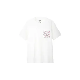 KAWS x Uniqlo BFF Pocket Tee White