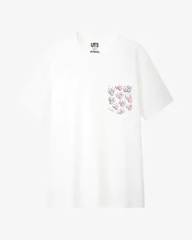 KAWS X UNIQLO BFF POCKET WHITE TEE (NEW)