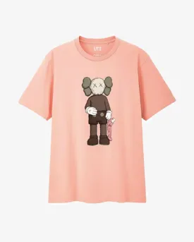 KAWS X UNIQLO COMPANION PINK TEE (ASIA SIZING) -