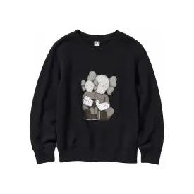 KAWS x Uniqlo Kids Longsleeve Sweatshirt (US Sizing) Black