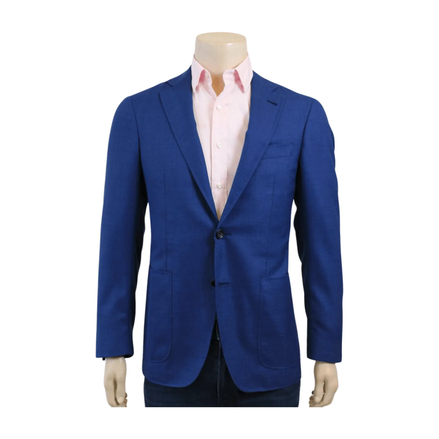 KEI Blazer in Royal Blue Wool