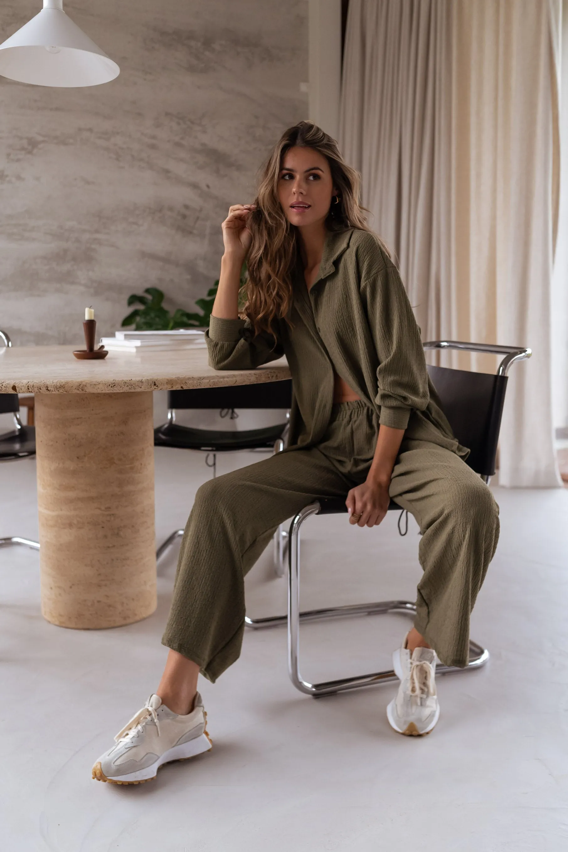 Khaki Dallas Pants