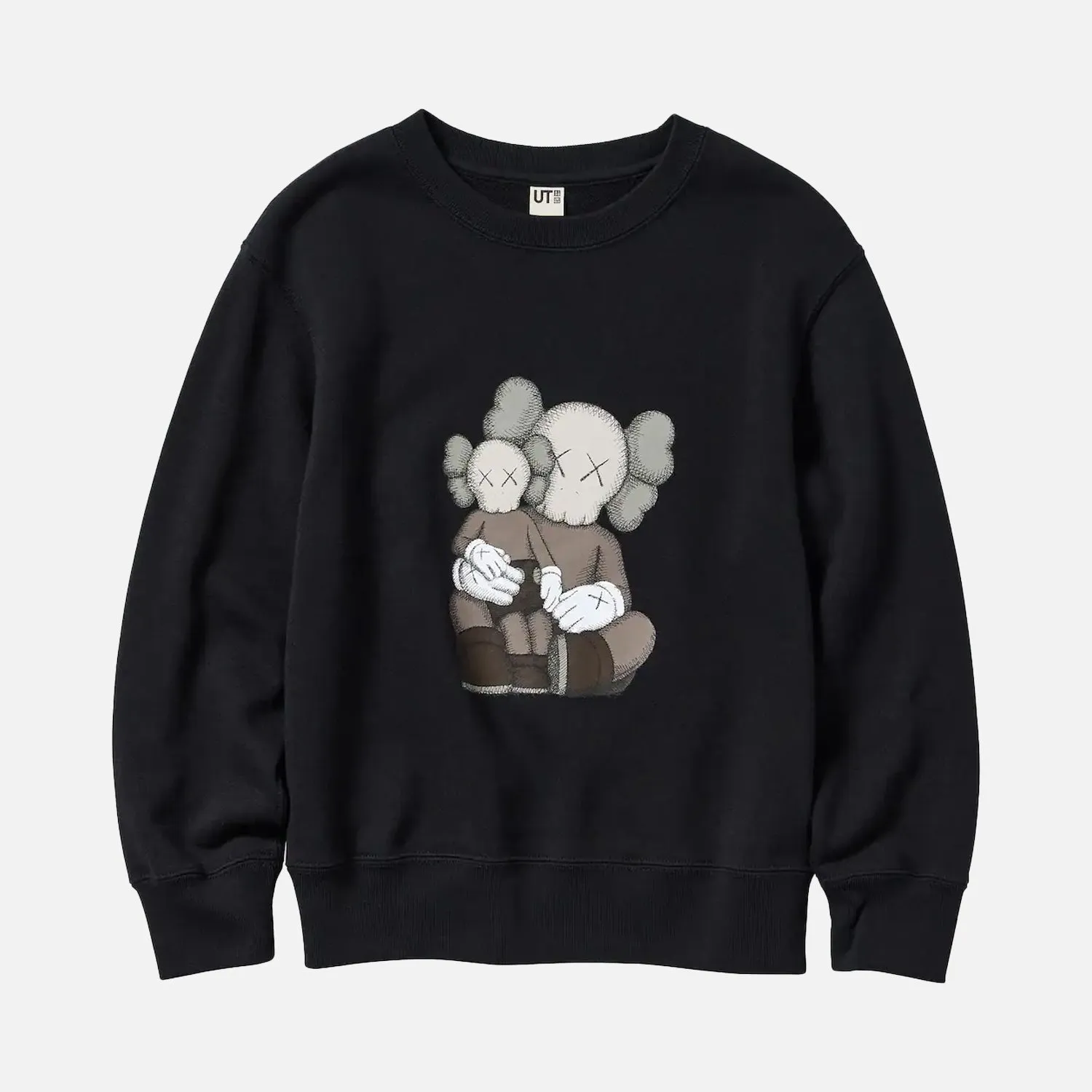 Kids Kaws x Uniqlo UT Black Sweater