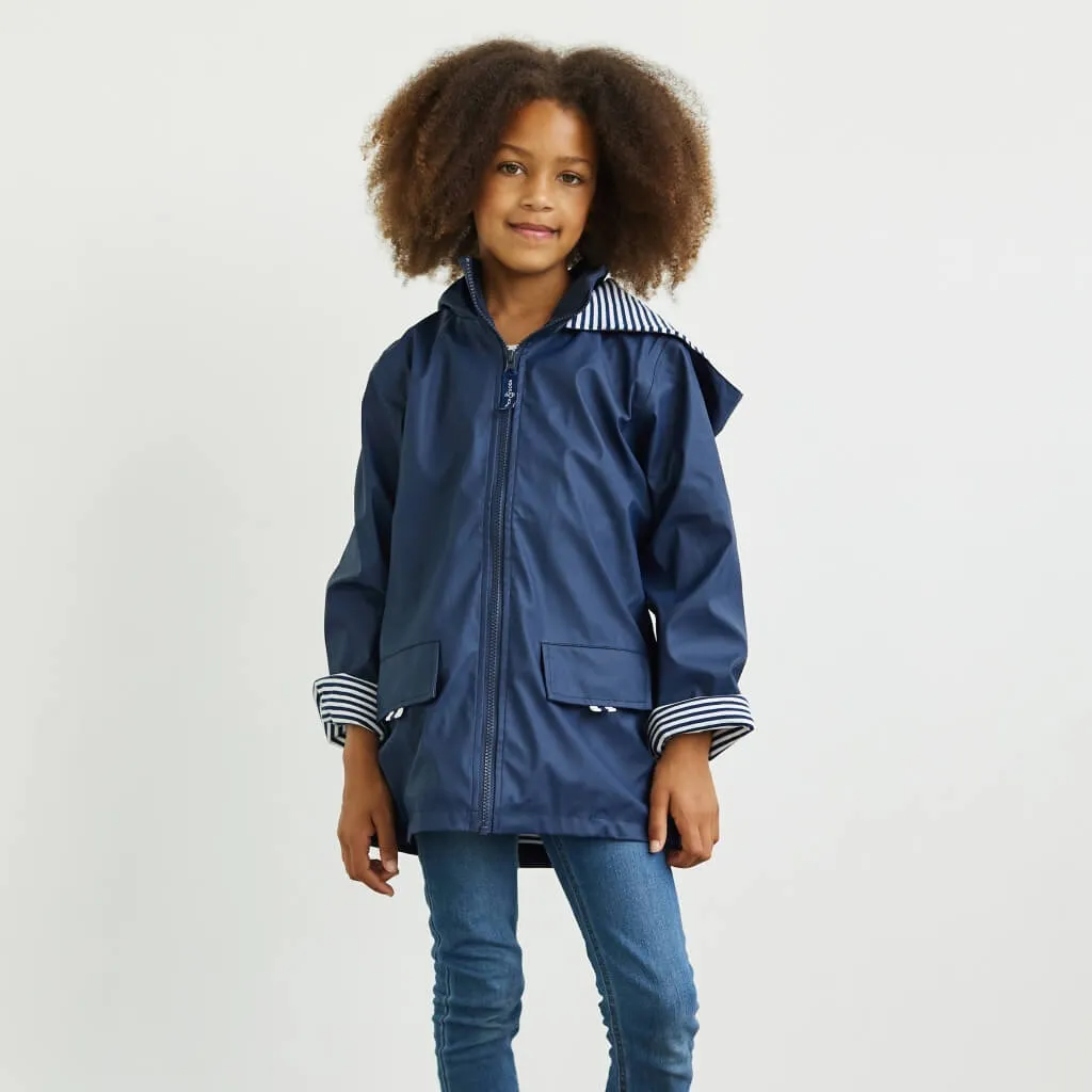 Kids' Raincoat - Navy