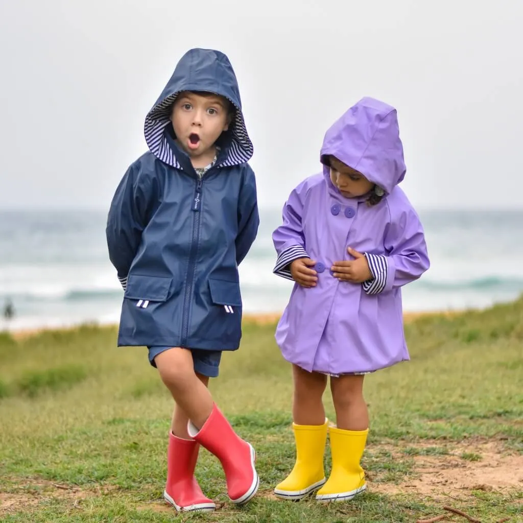 Kids' Raincoat - Navy