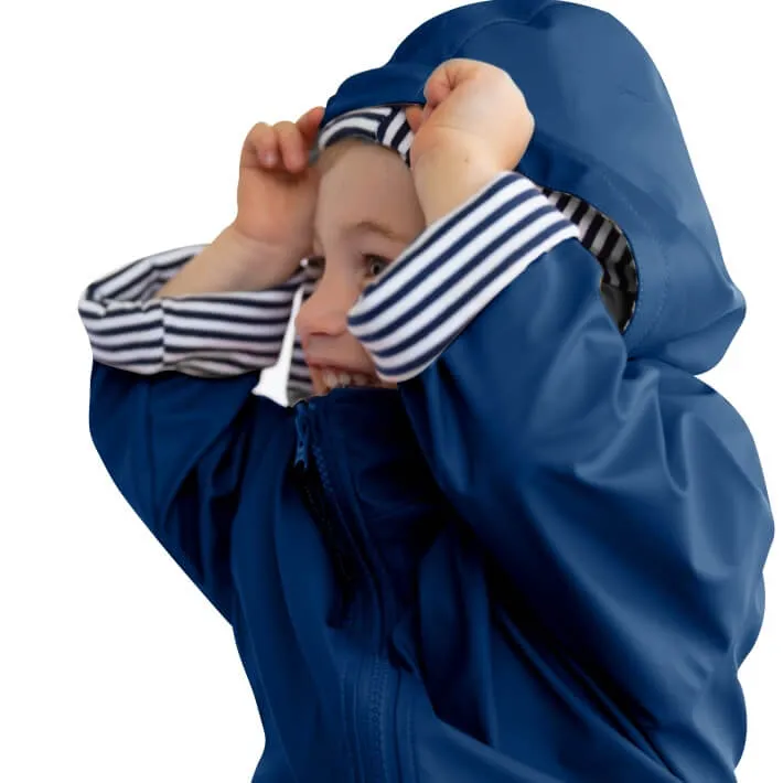 Kids' Raincoat - Navy