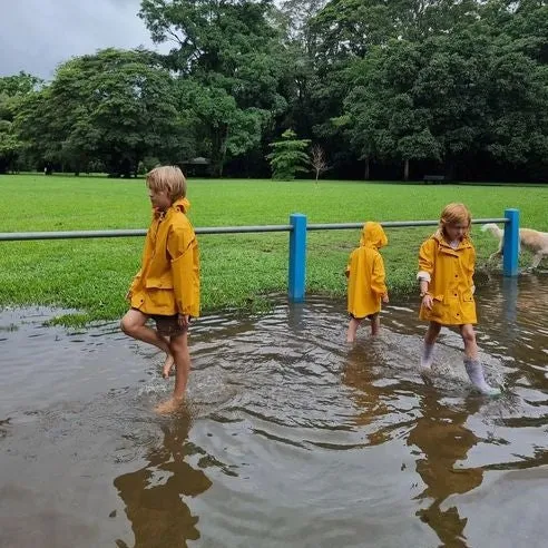 Kids Raincoat - Waterproof Yellow Explorer Jacket