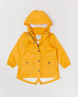 Kids Raincoat - Waterproof Yellow Explorer Jacket