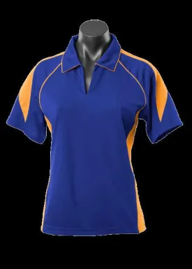 Ladies Premier Polo Royal/Gold