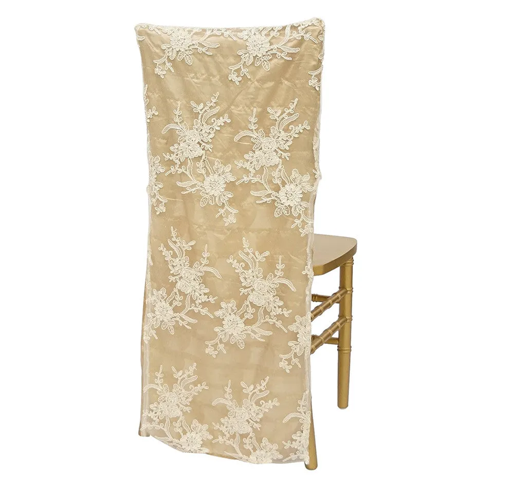 Leylani Lace Chair Back In Ivory